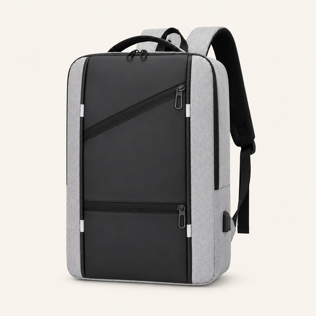 Sac à dos à passage USB, gaine ordinateur — seconde vue du produit