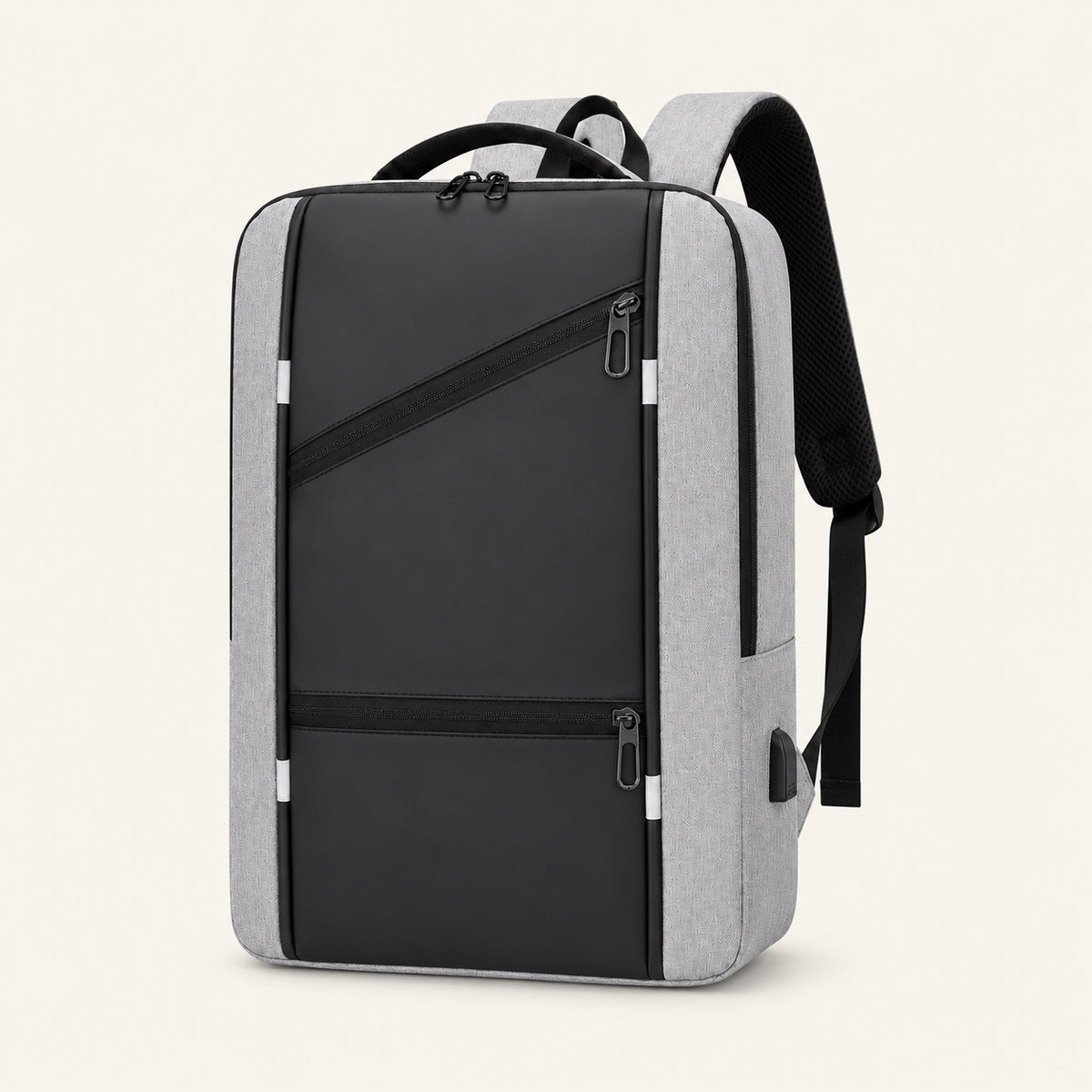 Sac à dos à passage USB, gaine ordinateur — seconde vue du produit