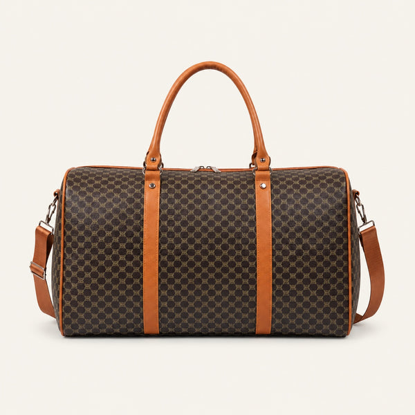 Sac de voyage à anses doubles — packshot sur fond ivoire