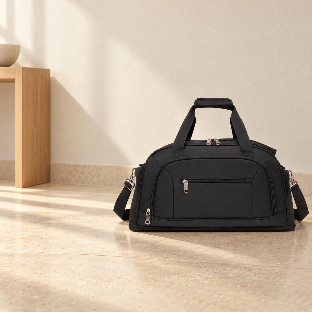 Sac de voyage format cabine, nylon — mise en situation