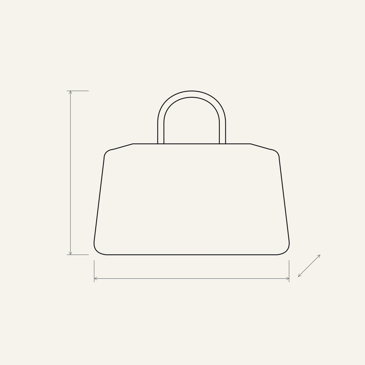 Sac de voyage pliable 85 L — schéma de la famille de produit