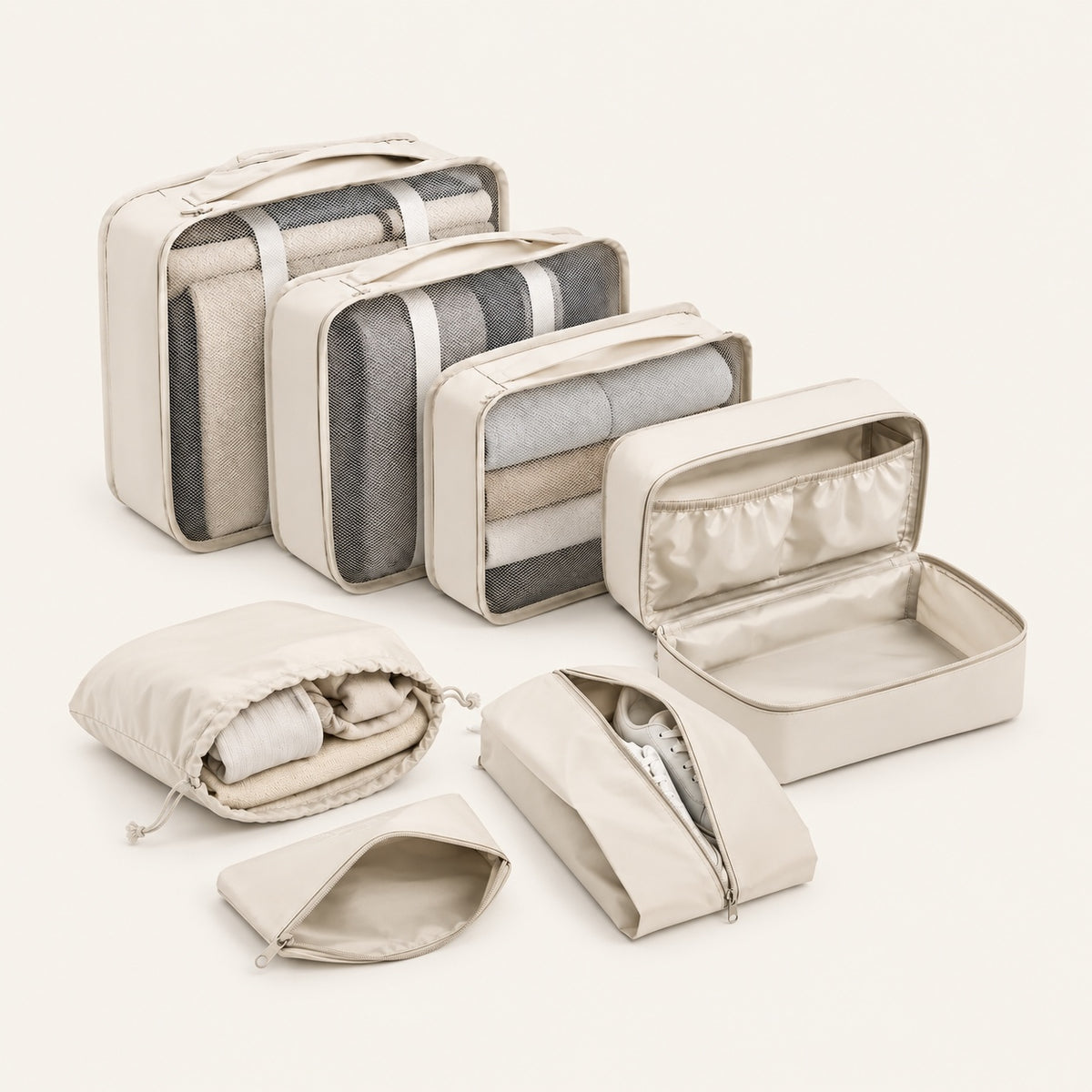 Set de rangement 7 pièces pour valise — seconde vue du produit