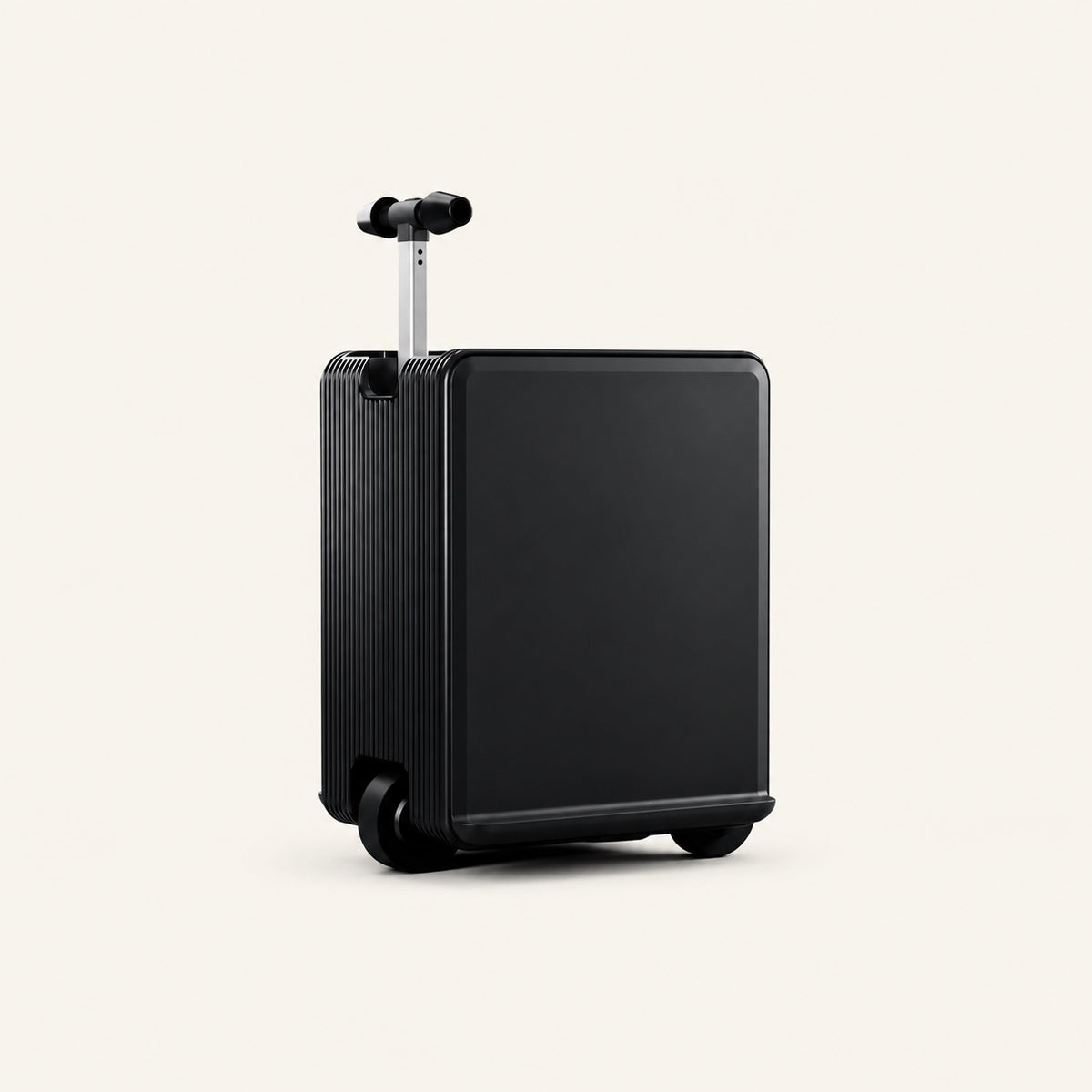 Valise cabine électrique 40 L — packshot sur fond ivoire