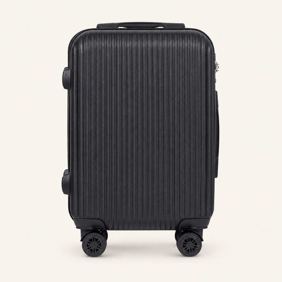 Valise cabine rigide 38 L, serrure à combinaison — packshot sur fond ivoire
