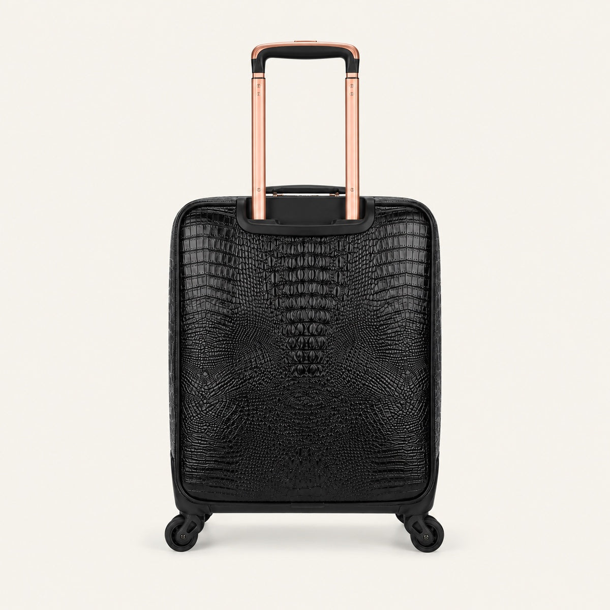 Valise souple façon cuir grainé — 3 tailles — packshot sur fond ivoire