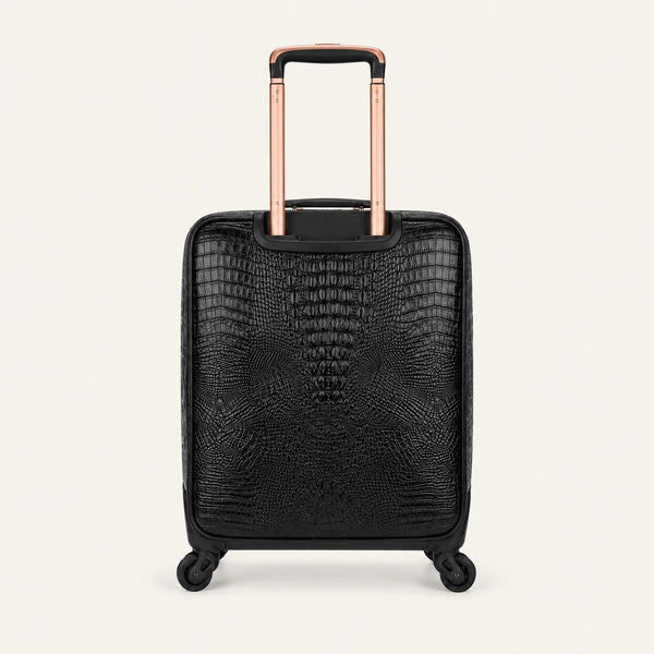 Valise souple façon cuir grainé — 3 tailles — packshot sur fond ivoire